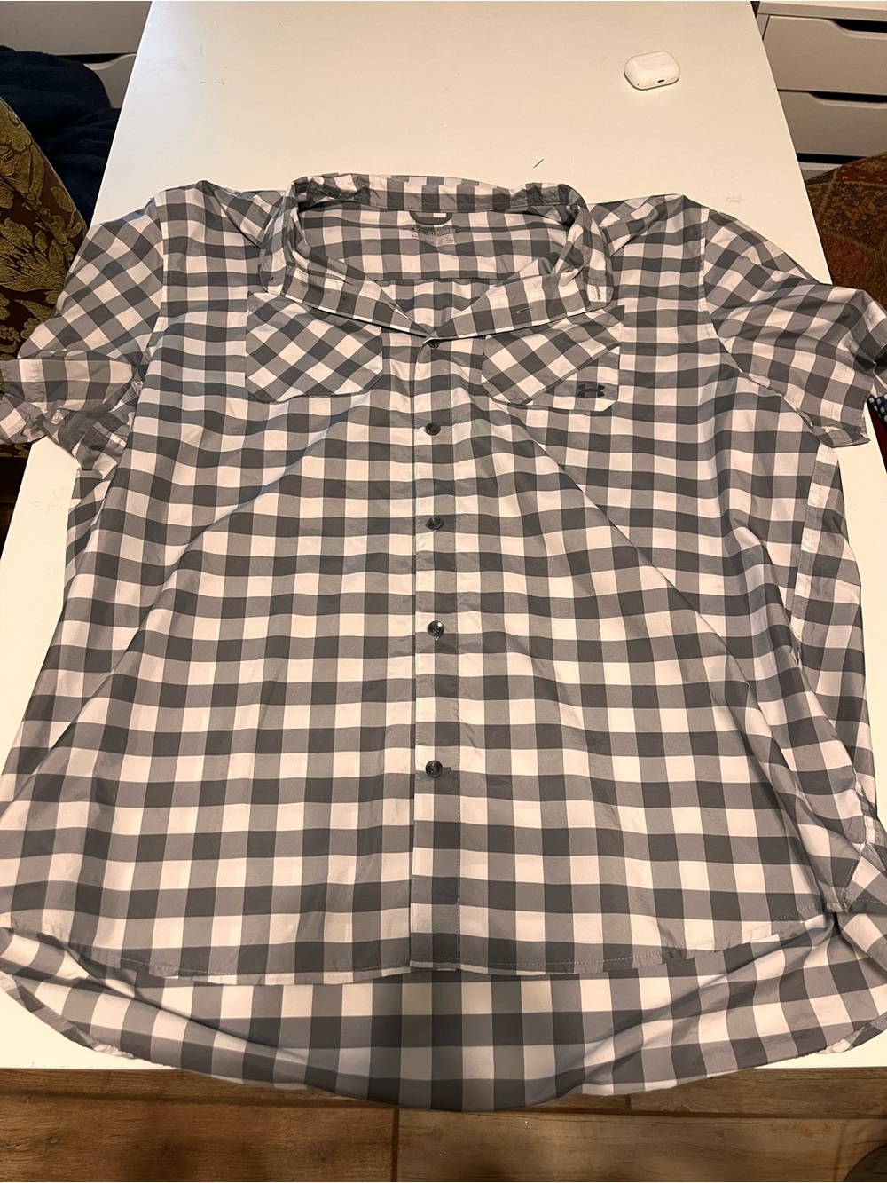 Men's Under Armour HeatGear Short-Sleeve Button-Down Shirt